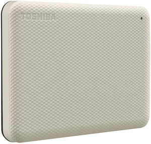 Toshiba Canvio Advance disco duro externo 4 TB 2.5" Micro-USB B 2.0/3.2 Gen 1 (3.1 Gen 1) Blanco