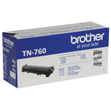 Brother TN760 Cartucho de Tinta 1 pieza(s) 1 3000 páginas Original