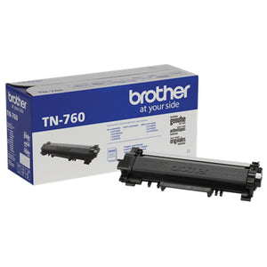 Brother TN760 Cartucho de Tinta 1 pieza(s) 1 3000 páginas Original
