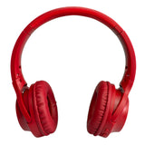 Vorago HPB-200 Auriculares Inalámbrico y alámbrico Diadema Llamadas/Música Bluetooth Rojo, 20 - 20000 Hz, 120 g
