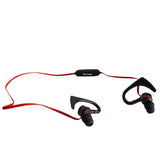 Vorago ESB-301 Auriculares Inalámbrico Gancho de oreja, Intra auditivo Deportes MicroUSB Bluetooth Negro, Rojo