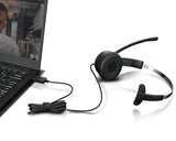 Lenovo 100 Mono Auriculares Auriculares Diadema Oficina/Centro de llamadas Monoaural