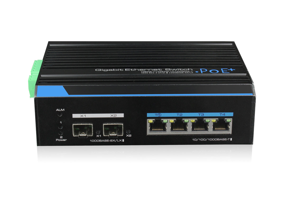UTEPO UTP7304GE-POE dispositivo de redes Gestionado L2 Gigabit Ethernet (10/100/1000) Energía sobre Ethernet (PoE) Negro
