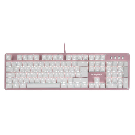 Vorago KBG400-PK-RD teclado Juego USB Español, Tamaño completo (100%), Alámbrico, Interruptor mecánico
