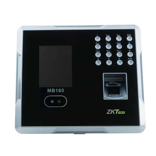 ZKTeco MB160 Lector básico de control de acceso Negro