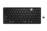 Kensington Teclado compacto multidispositivo con tecnología inalámbrica dual Teclado Universal Inalámbrico RF Wireless + Bluetooth QWERTY