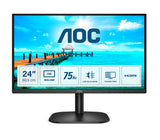 AOC B2 24B2XHM pantalla para PC 60,5 cm (23.8") 1920 x 1080 Pixeles Full HD LCD Negro