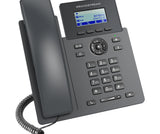 Grandstream Networks GRP2601P teléfono IP Negro 2 líneas LCD, Terminal con conexión por cable, En banda, Fuera de banda