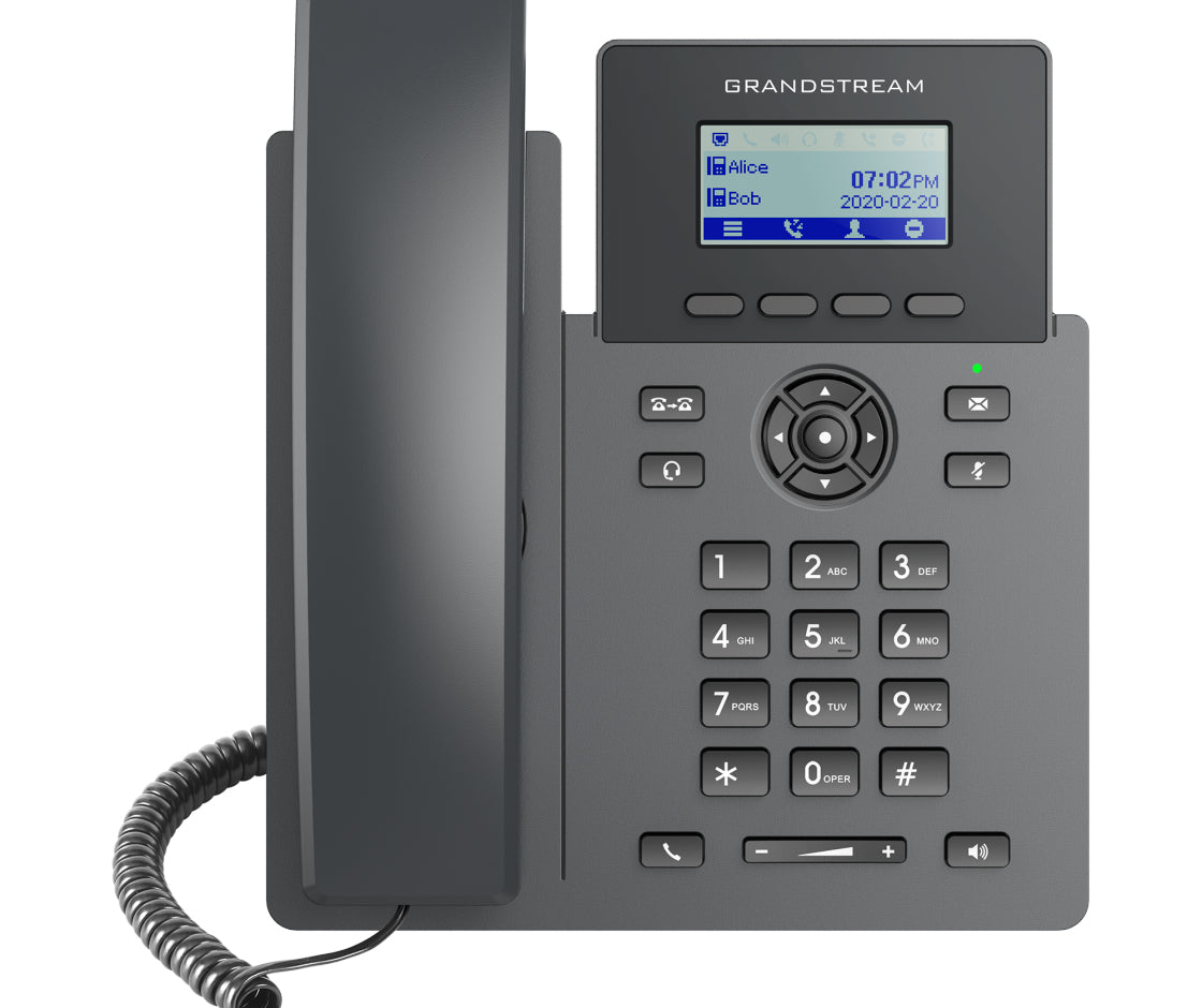 Grandstream Paquete UCM6204 + 8 GXP1610, 4 Líneas, VoIP, Soporte PoE