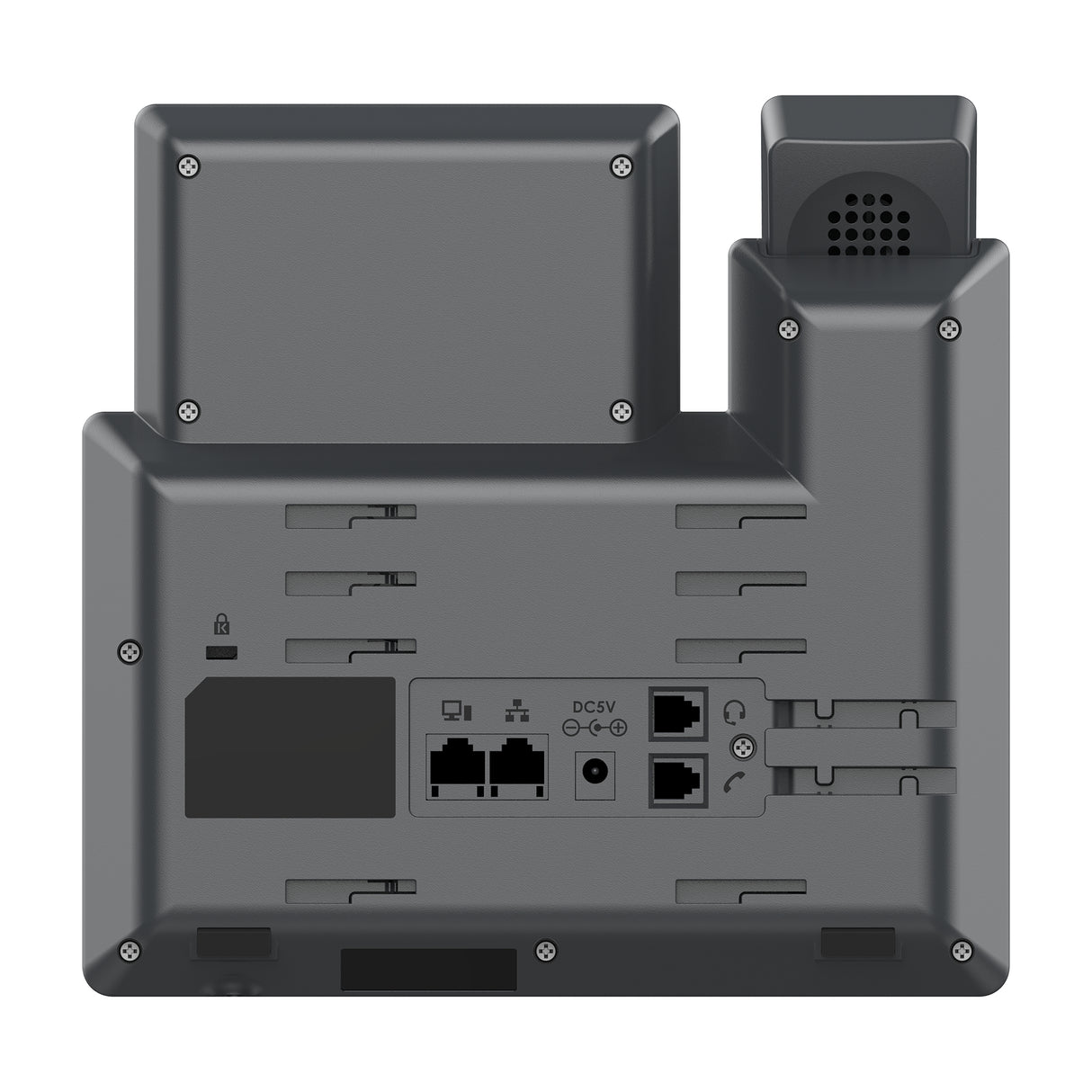 Grandstream Networks GRP2604 teléfono IP Negro 3 líneas LCD, Terminal con conexión por cable, 2000 entradas