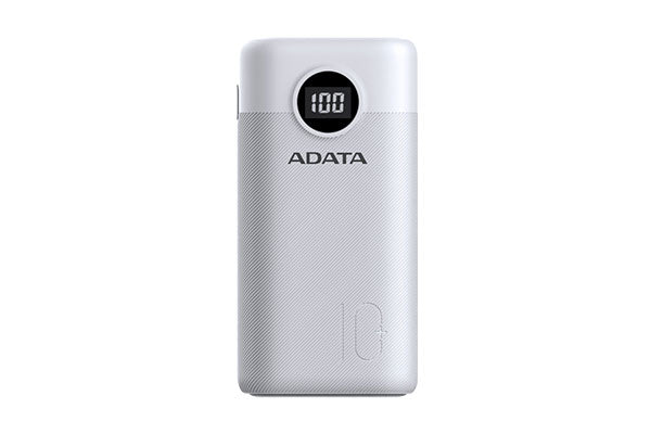 ADATA P10000QCD Ión de litio 10000 mAh Blanco