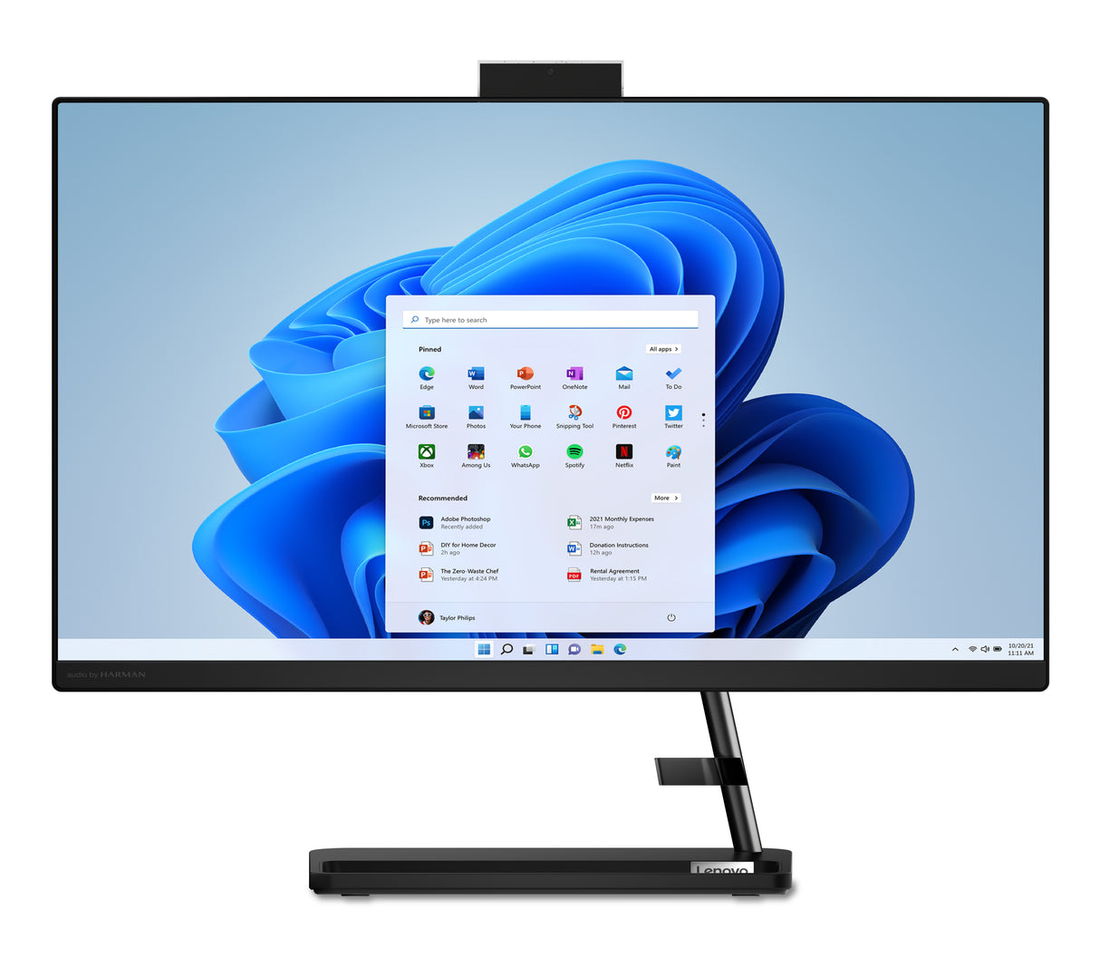 Lenovo IdeaCentre AIO 3 24IAP7 all-in-one pcs 60,5 cm (23.8") 1920 x 1080 Pixeles Full HD 16:9