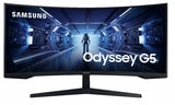 Samsung Odyssey LC34G55TWWL Monitor 86,4 cm (34") 3440 x 1440 Pixeles UltraWide Quad HD LCD Negro