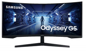 Samsung Odyssey LC34G55TWWL Monitor 86,4 cm (34") 3440 x 1440 Pixeles UltraWide Quad HD LCD Negro
