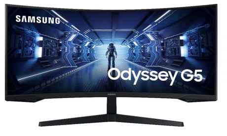 Samsung Odyssey LC34G55TWWL Monitor 86,4 cm (34") 3440 x 1440 Pixeles UltraWide Quad HD LCD Negro