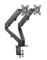 Ovaltech OVM-D1727 soporte para monitor 68,6 cm (27") Escritorio Negro
