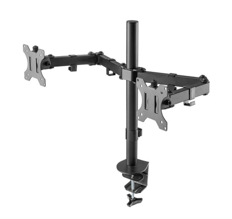 Ovaltech OVM-D1332 soporte para pantalla plana 81.3 cm (32") Escritorio Negro, 100 x 100 mm, Ajustes de altura