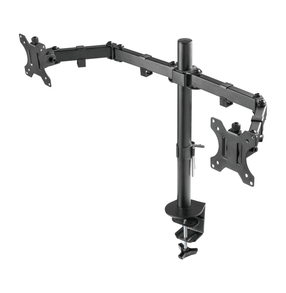 Ovaltech OVM-D1332 soporte para pantalla plana 81.3 cm (32") Escritorio Negro, 100 x 100 mm, Ajustes de altura