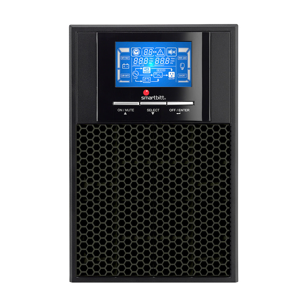 Smartbitt SBOL2KT-1 sistema de alimentación ininterrumpida (UPS) Doble conversión (en línea) 2 kVA 1800 W 4 salidas AC
