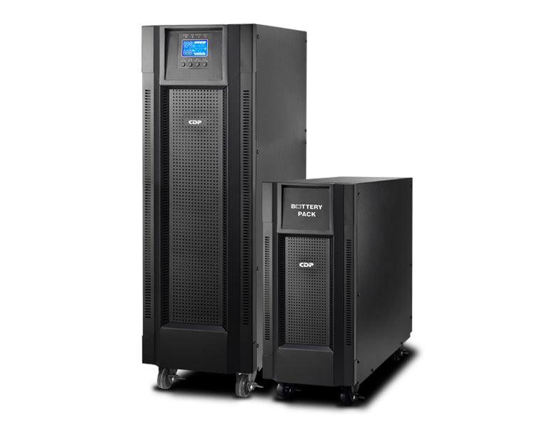 CDP UPO22-15K 15KVA/12KW PF 0.8, Online UPS KIT incluye PM y BM Torre transformador ailsamiento 208/220 Vac UPS Doble conversión (en línea) 15 kVA 12000 W Seno