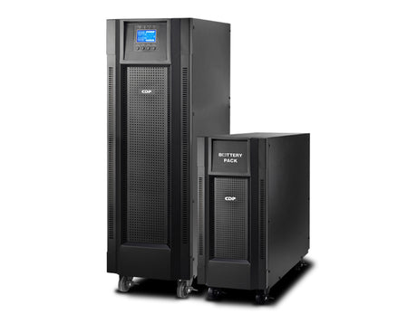 CDP UPO22-15K 15KVA/12KW PF 0.8, Online UPS KIT incluye PM y BM Torre transformador ailsamiento 208/220 Vac UPS Doble conversión (en línea) 15 kVA 12000 W Seno