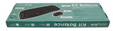 Easy Line Kit de teclado y mouse - Negro, 1000 DPI Teclados Universal Alámbrico USB