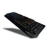 Game Factor KBG601 teclado Juego USB Español Negro, Tamaño completo (100%), Alámbrico, Interruptor de llave optomecánica