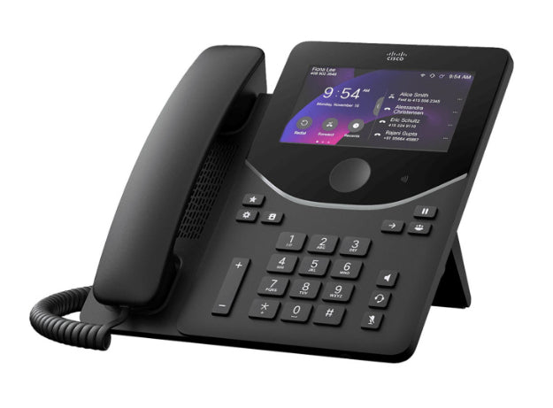 Cisco DESK PHONE 9871 CARBON Teléfonos IP Teléfono IP Negro, Carbono Si