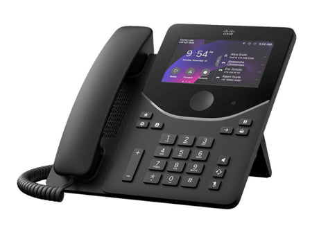 Cisco DESK PHONE 9871 CARBON Teléfonos IP Teléfono IP Negro, Carbono Si