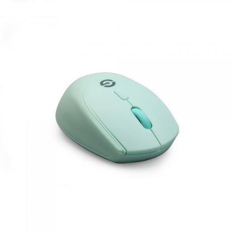 Getttech GAC-24408M ratón Oficina RF inalámbrico Óptico 1600 DPI, Blanco
