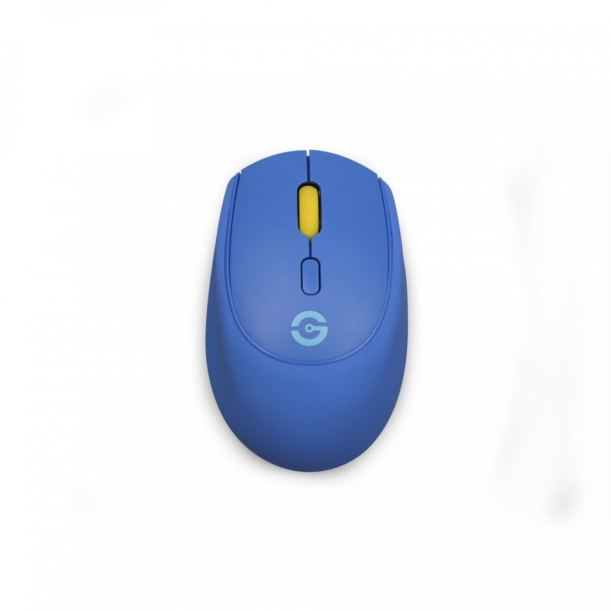 Getttech GAC-24406B ratón Oficina RF inalámbrico Óptico 1600 DPI, Azul