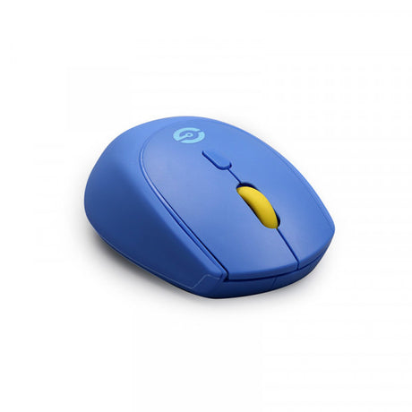 Getttech GAC-24406B ratón Oficina RF inalámbrico Óptico 1600 DPI, Azul