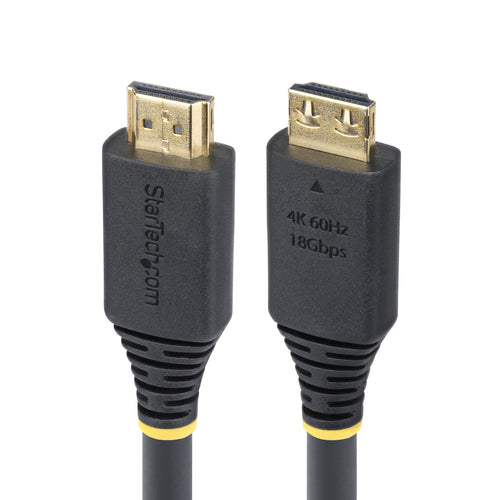 StarTech.com Cable HDMI de Alta Velocidad de 7m - Conectores de Agarre - 4K60Hz/1440p 144Hz - HDR10/HDCP 2.2/ARC - UHD -