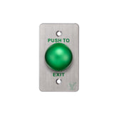 Yli Electronic PBK-818A botón de salida Inalámbrico, Acero inoxidable, 180 g