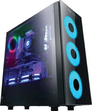 GABINETE XZEAL XZ110-1 ATX/ MICRO ATX/ MINI ITX RGB CRISTAL (XZCGB12B)