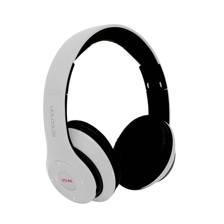 Necnon NBH-01 R Auriculares Inalámbrico y alámbrico Diadema Llamadas/Música Bluetooth Blanco, 20 - 20000 Hz, 300 g