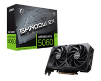 MSI GeForce RTX 5060 8G SHADOW 2X OC tarjetas gráficas Si 3840 NVIDIA GeForce RTX 5060