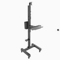 Epcom EMWFS1U kit de montaje Negro Metal