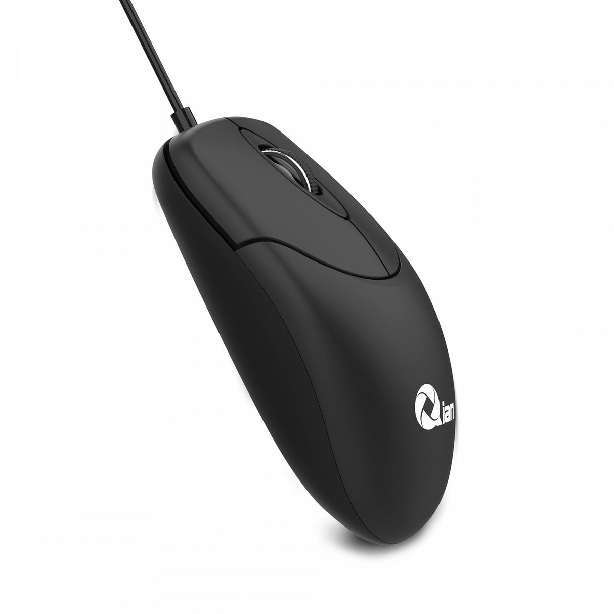 Qian QKX-20603 teclado Ratón incluido Oficina USB QWERTY Español Negro, Alámbrico, Interruptor de membrana
