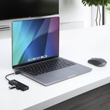 StarTech.com Hub USB-C de 4 Puertos - Ladrón USB Tipo C a 4 Puertos USB-A - Alimentado por el Bus - USB 3.0 de 5Gbps - H