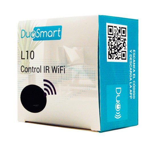 DuoSmart L10 transmisor para hogar inteligente Inalámbrico De mano IR inalámbrico, 433 MHz, Negro