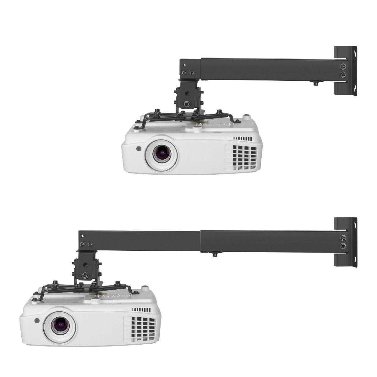 Steren STV-026 montaje para proyector Techo/pared Negro, Metal, Manual