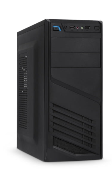 Xtech XTQ-200 gabinete de computadora Midi Tower Negro, ATX, Micro ATX, 172 mm