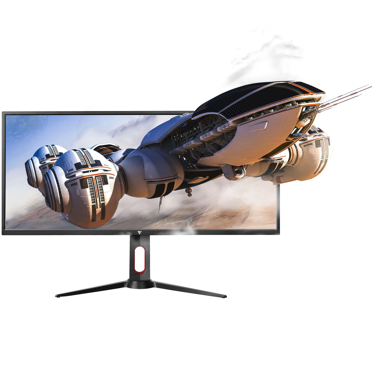 Monitor Game Factor Led 34" MG800 100 Hz Ultra Wide QHD Resolución 3440x1440 DP/HDMI Color Negro