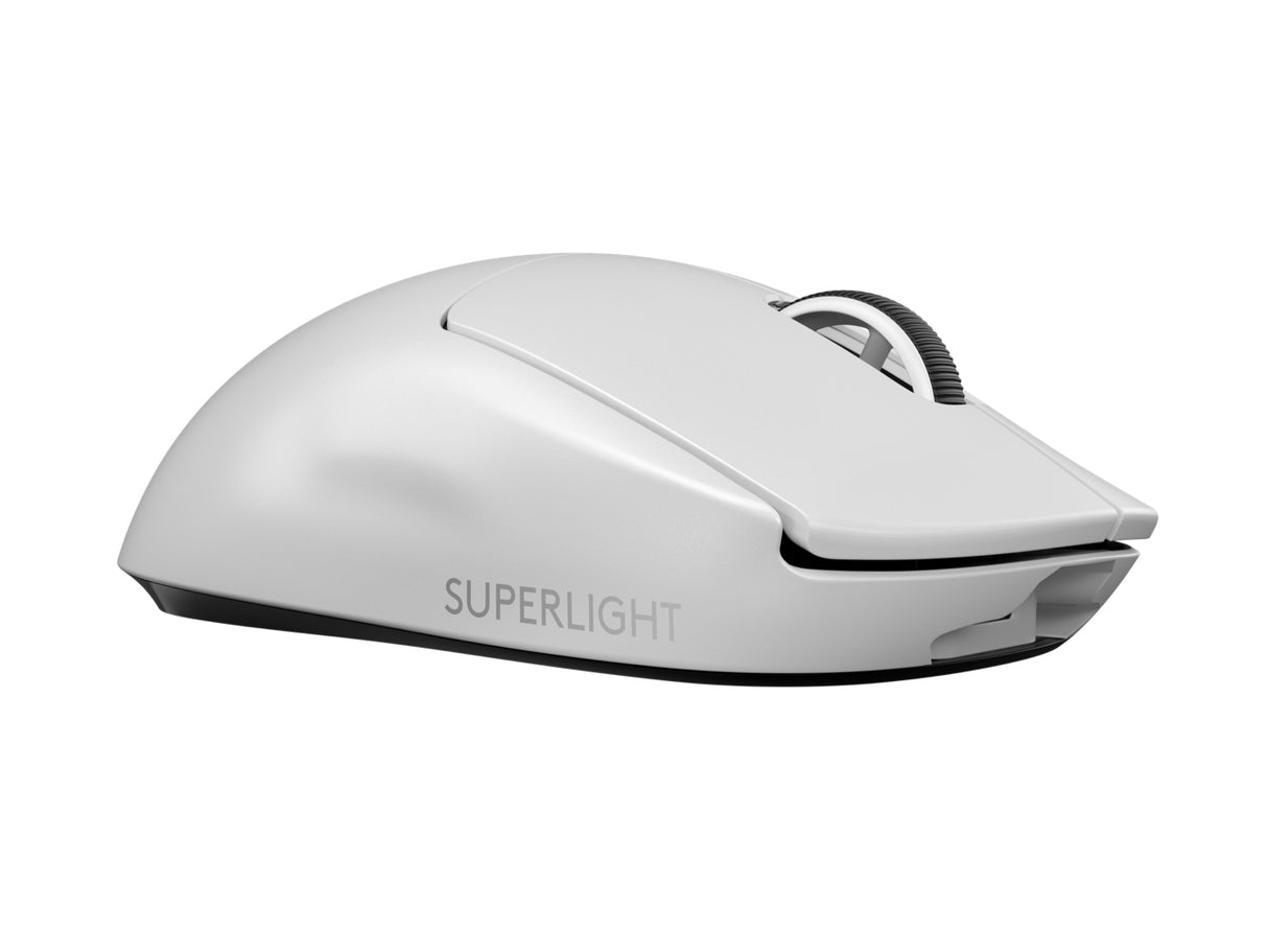 Logitech G PRO X SUPERLIGHT, Diestro, RF inalámbrico, 25400 DPI, 910-005941