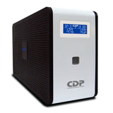 CDP R-SMART751 750VA/375W UPS INTERACTIVA AVR 10 SALIDAS 560 JOULES RJ45 LCD SOFTWARE 120 VAC