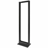 Intellinet Rack de dos postes, 19" Rack 42U Rack o bastidor independiente 200 kg Negro