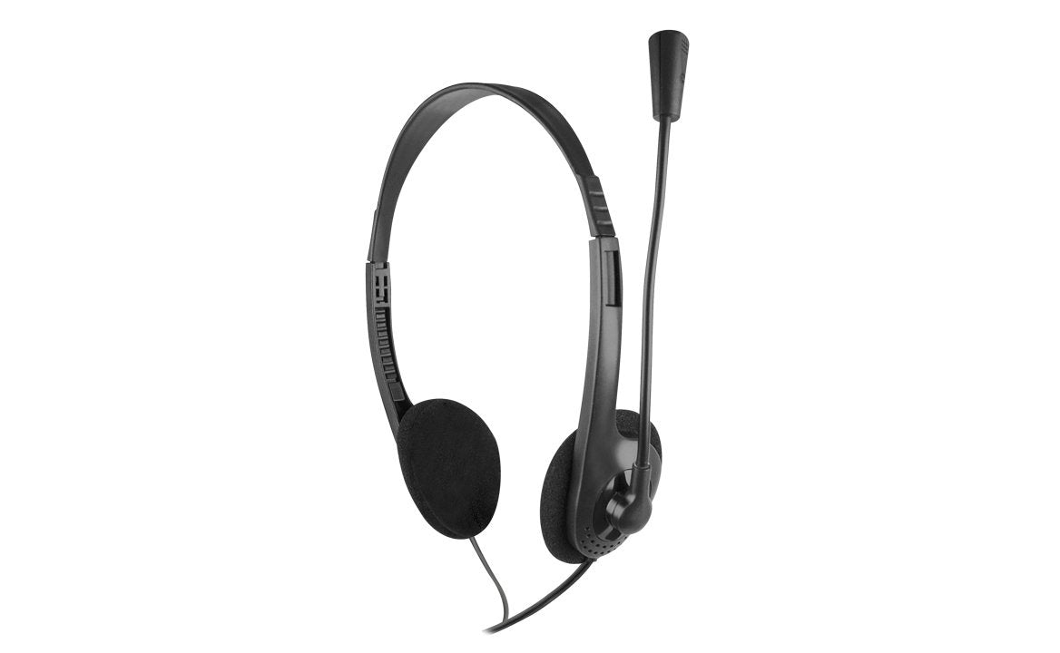 Easy Line EL-994787 audífono y auriculare Auriculares Alámbrico Diadema Llamadas/Música Negro, 20 - 20000 Hz