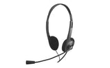 Easy Line EL-994787 audífono y auriculare Auriculares Alámbrico Diadema Llamadas/Música Negro, 20 - 20000 Hz