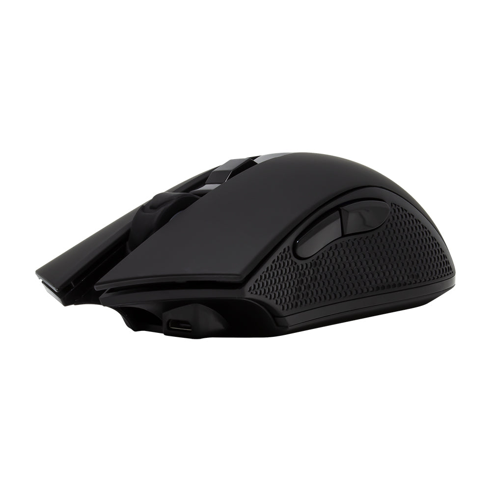 Mouse Vorago Start the Game Wireless Pixart3212 2400 DPI 6 Btn MO-600 Recargable LED RGB